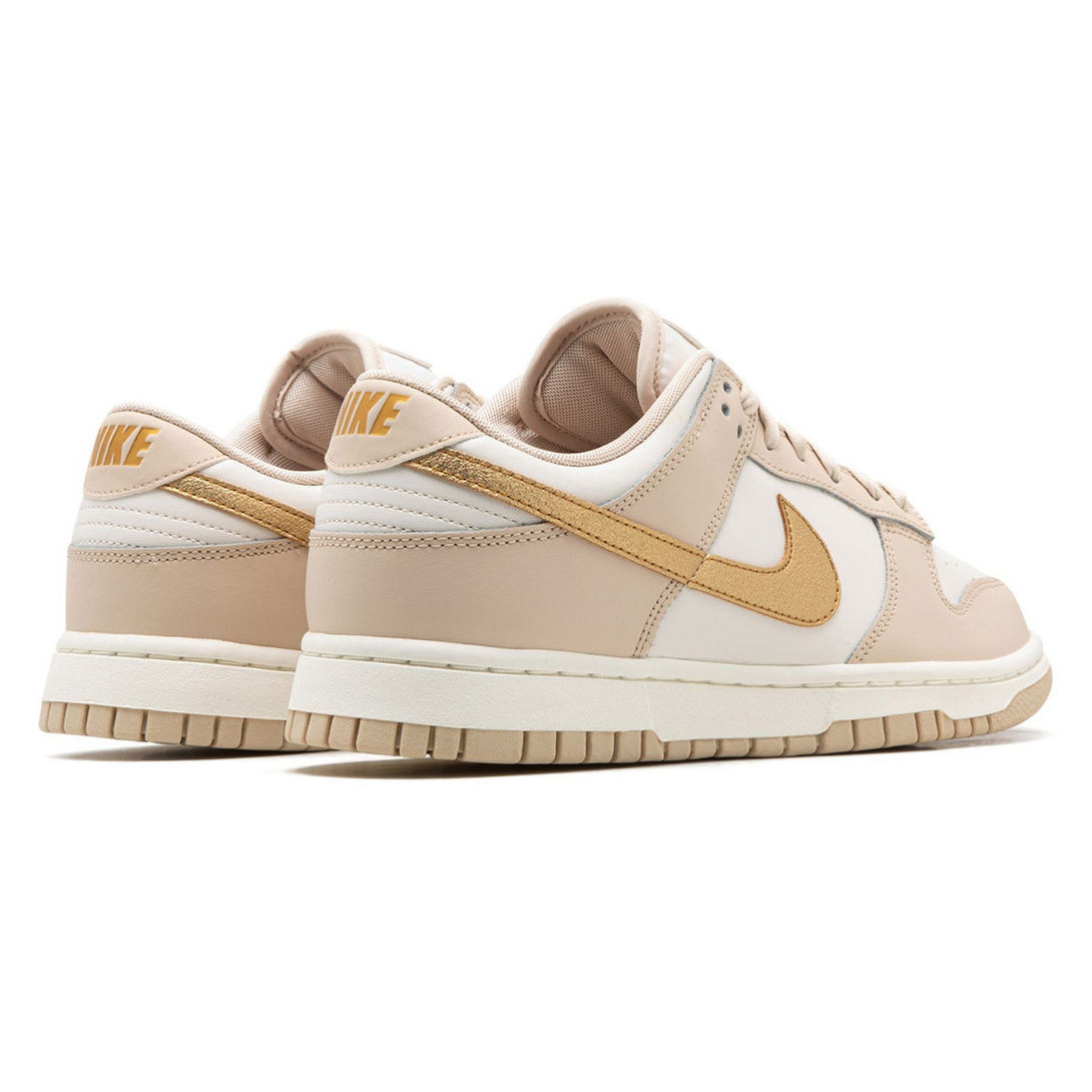 Nike Dunk Low "Phantom Metallic Gold"- Streetwear Fashion 950 - levefly.com