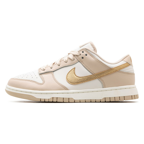 Nike Dunk Low "Phantom Metallic Gold"- Streetwear Fashion 950 - levefly.com