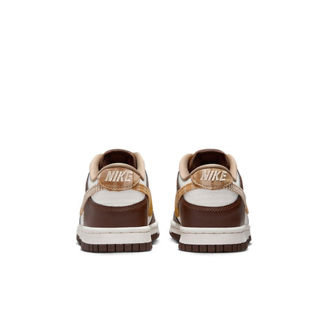 Nike Dunk Low 'Plaid Brown'- Streetwear Fashion 950 - levefly.com