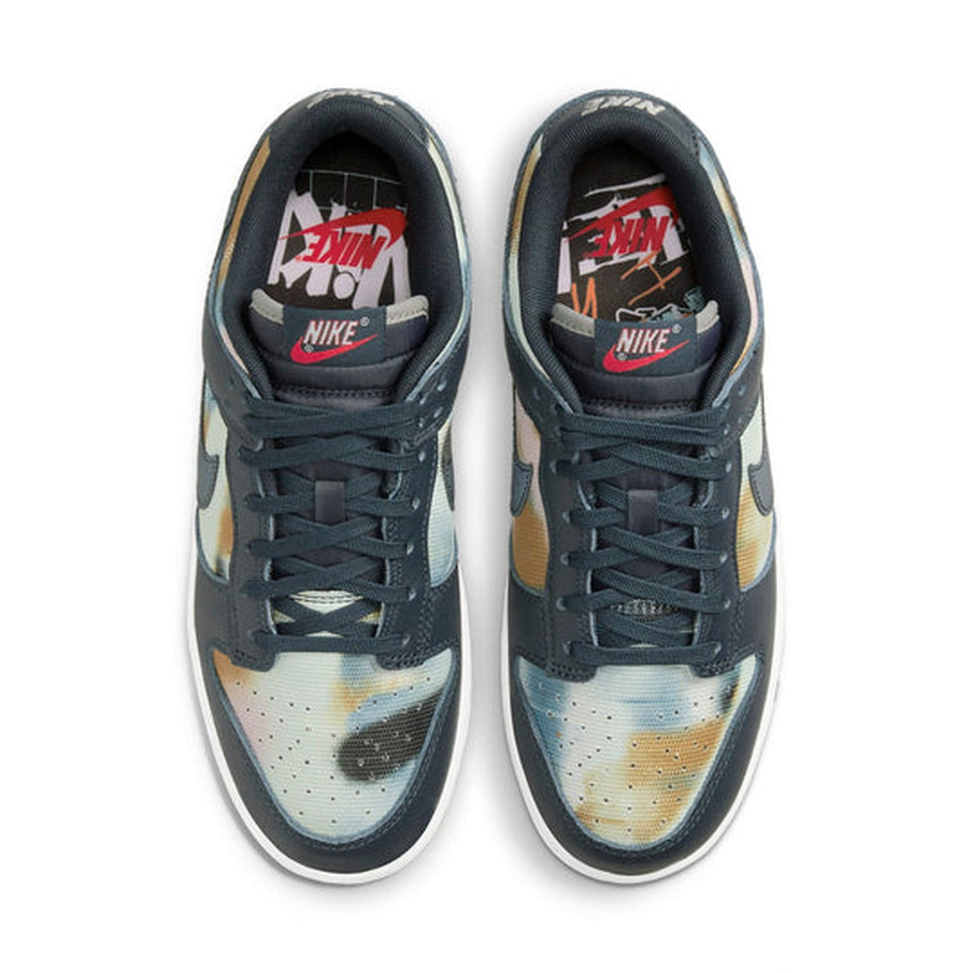 Nike Dunk Low Premium 'Graffiti Pack - Obsidian'- Streetwear Fashion 950 - levefly.com