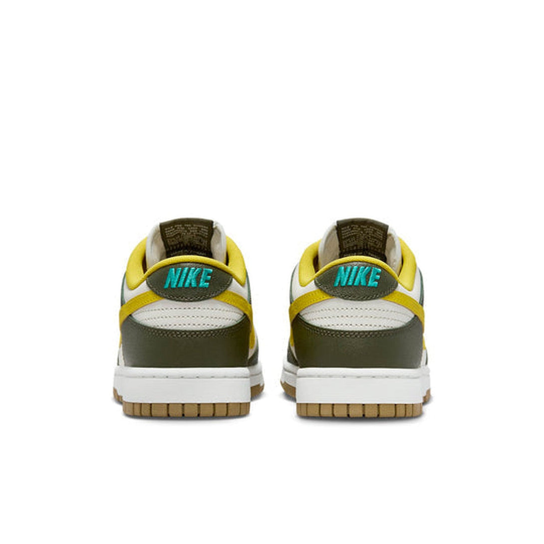 Nike Dunk Low Retro PRM 'Cargo Khaki Vivid Sulfur'- Streetwear Fashion 950 - levefly.com