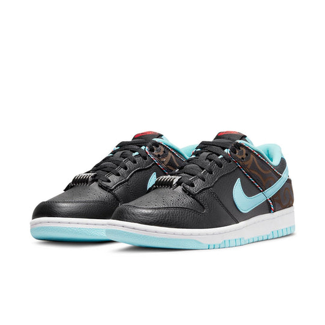 Nike Dunk Low SE 'Barber Shop - Black'- Streetwear Fashion 950 - levefly.com