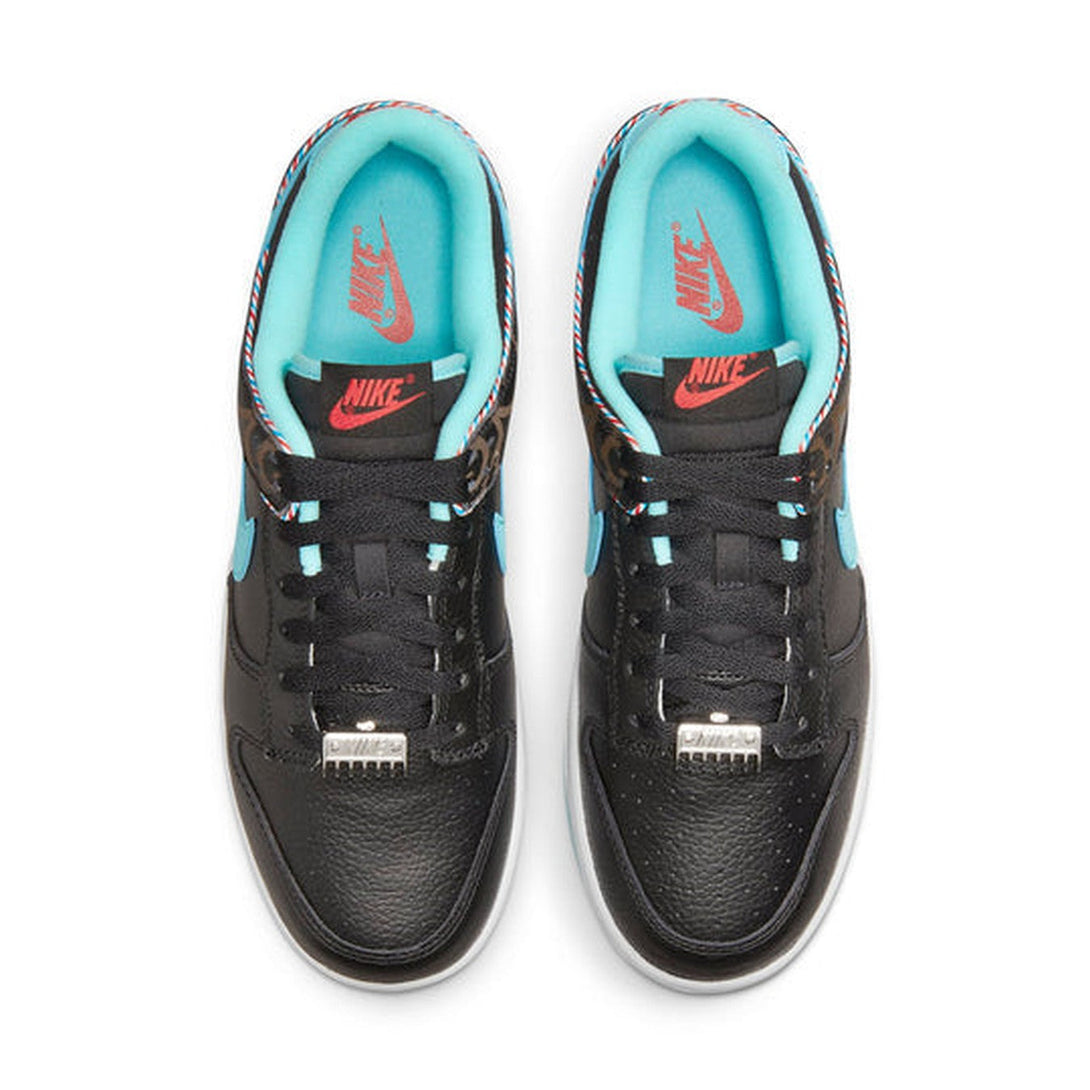 Nike Dunk Low SE 'Barber Shop - Black'- Streetwear Fashion 950 - levefly.com