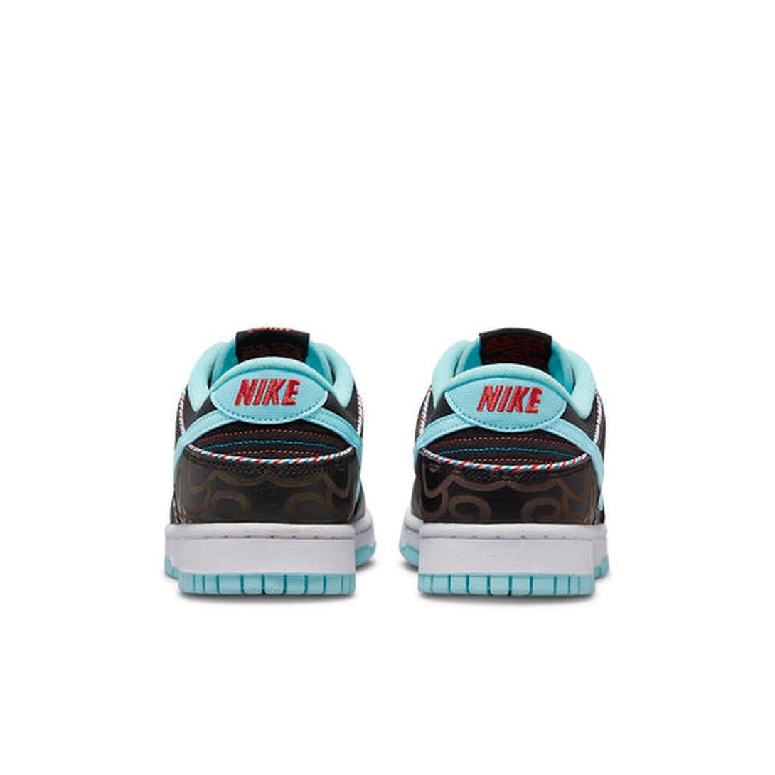 Nike Dunk Low SE 'Barber Shop - Black'- Streetwear Fashion 950 - levefly.com