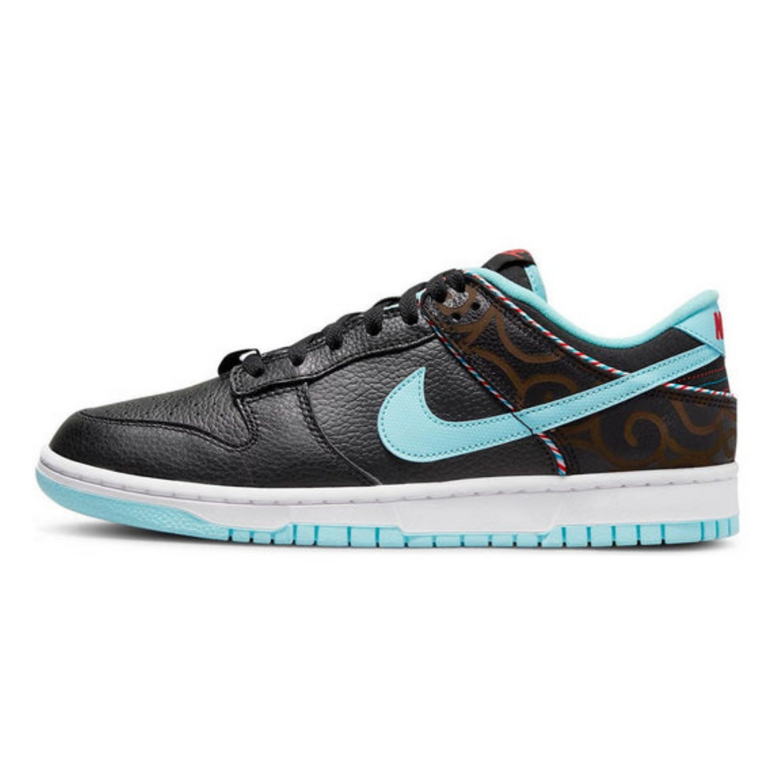 Nike Dunk Low SE 'Barber Shop - Black'- Streetwear Fashion 950 - levefly.com