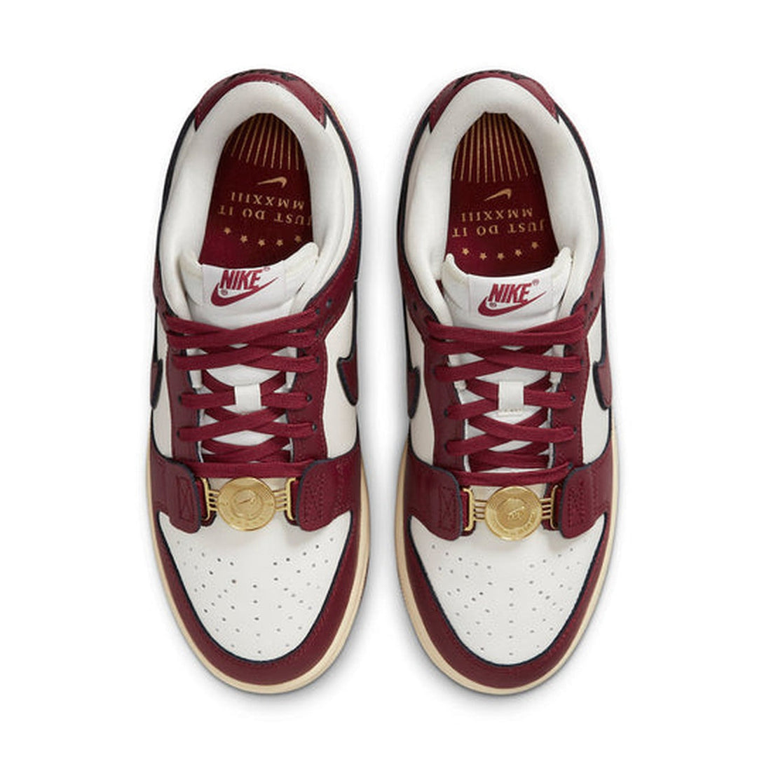 Nike Dunk Low SE 'Just Do It Sail Team Red'- Streetwear Fashion 950 - levefly.com