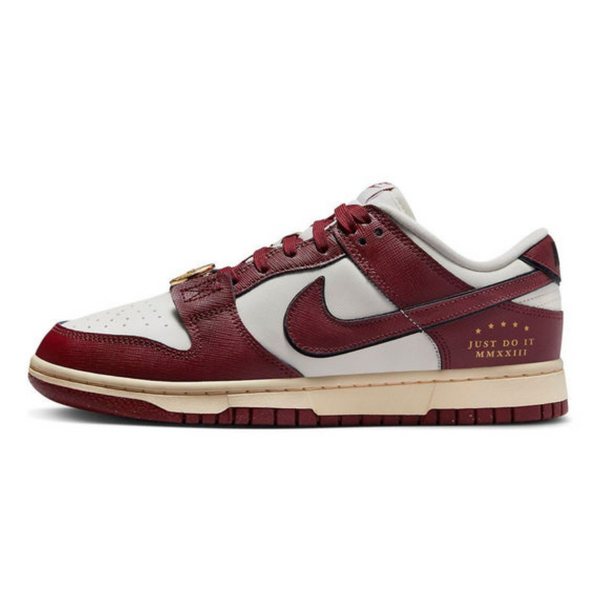 Nike Dunk Low SE 'Just Do It Sail Team Red'- Streetwear Fashion 950 - levefly.com