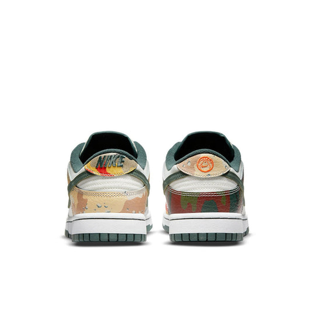 Nike Dunk Low SE 'Sail Multi-Camo'- Streetwear Fashion 950 - levefly.com