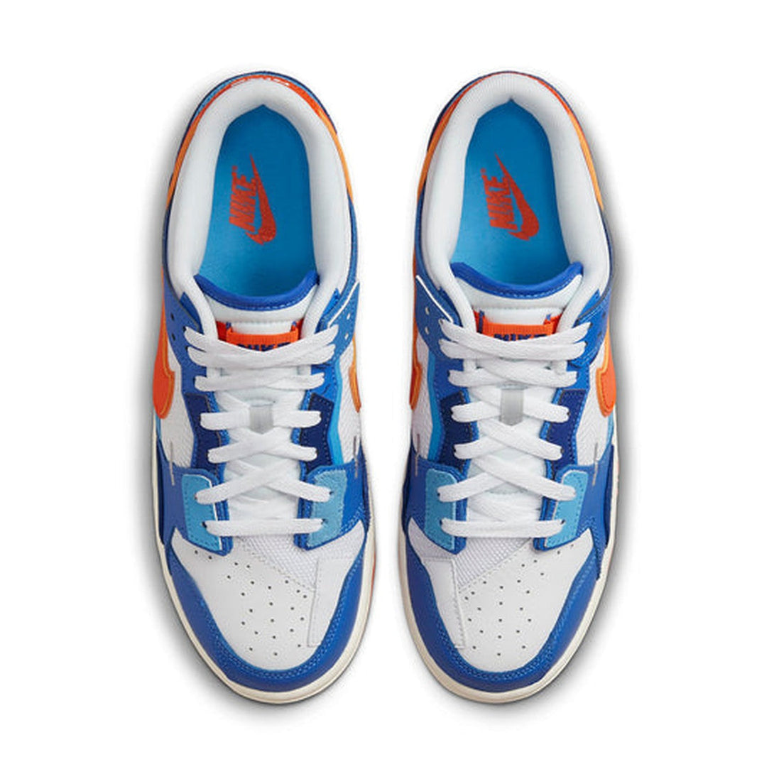 Nike Dunk Low Scrap 'Knicks'- Streetwear Fashion 950 - levefly.com