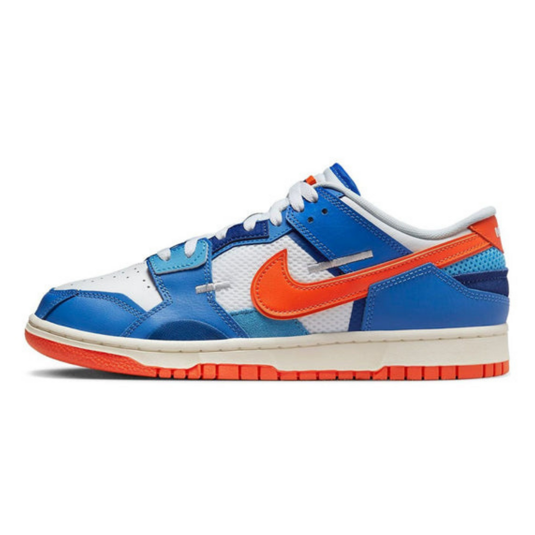 Nike Dunk Low Scrap 'Knicks'- Streetwear Fashion 950 - levefly.com