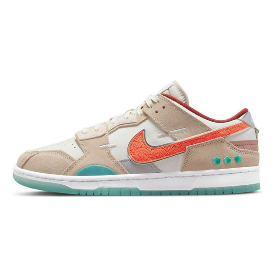 Nike Dunk Low Scrap 'Shapeless, Formless, Limitless'- Streetwear Fashion 950 - levefly.com