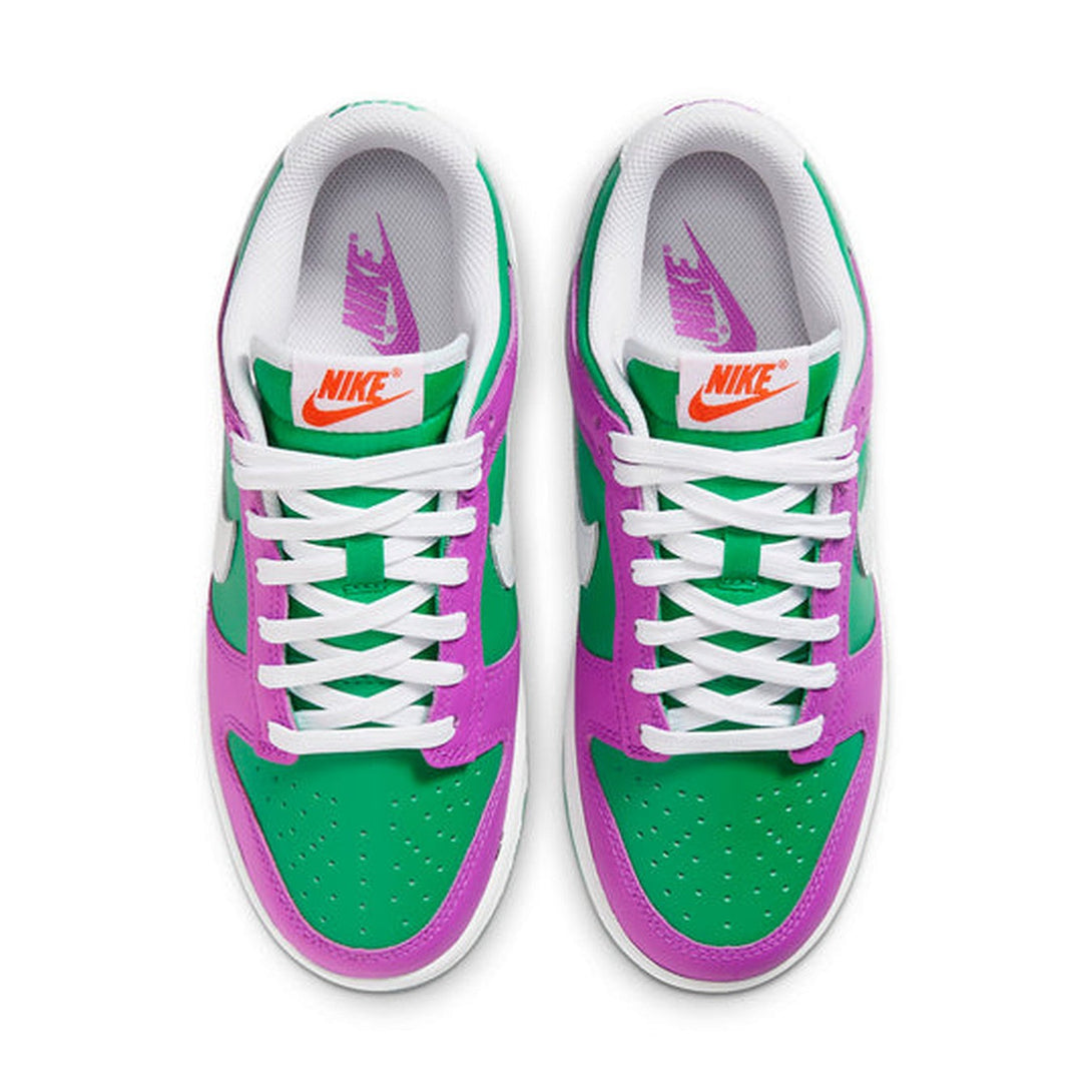 Nike Dunk Low 'Stadium Green Fuchsia'- Streetwear Fashion 950 - levefly.com