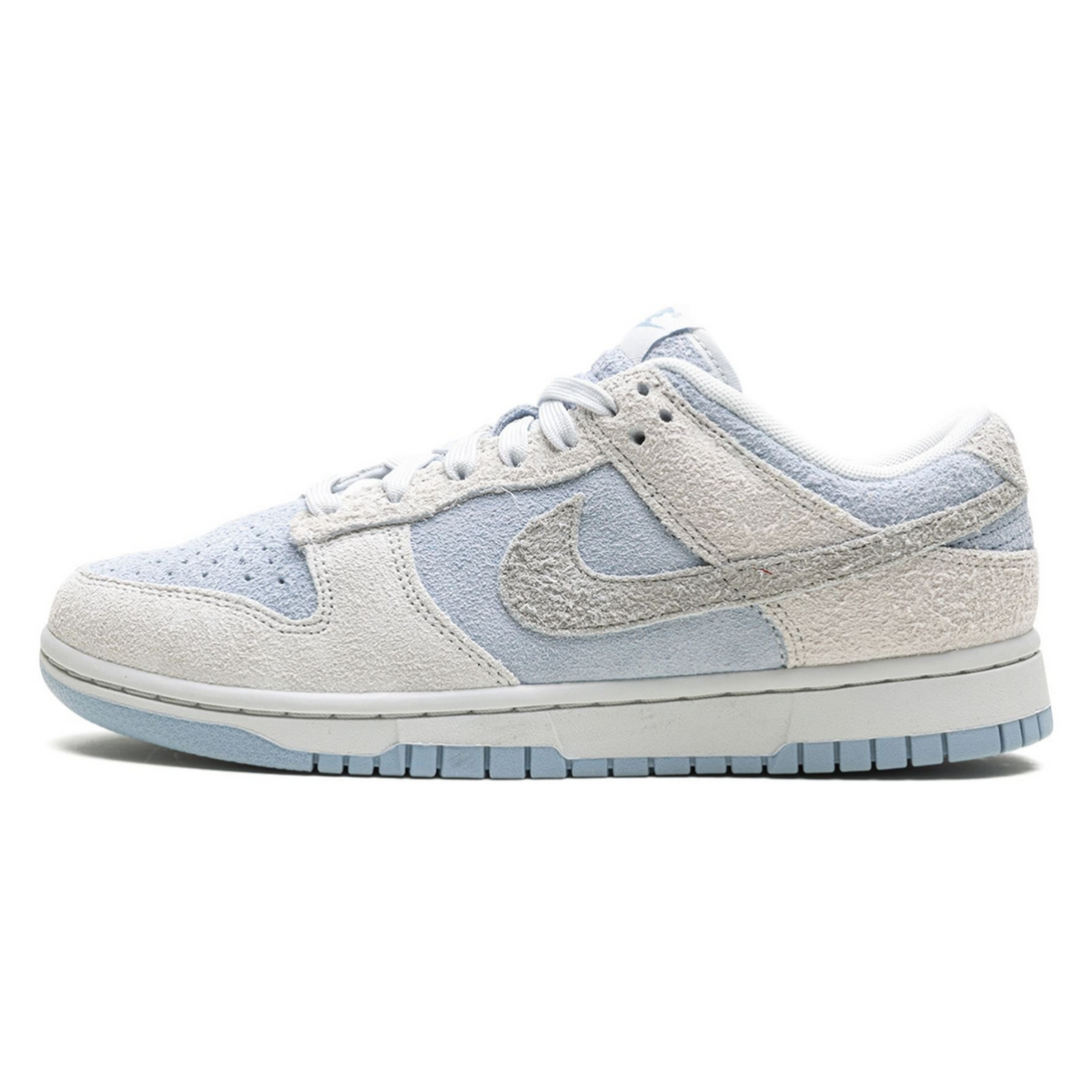 Nike Dunk Low "Suede - Photon Dust / Light Armory Blue"- Streetwear Fashion 950 - levefly.com