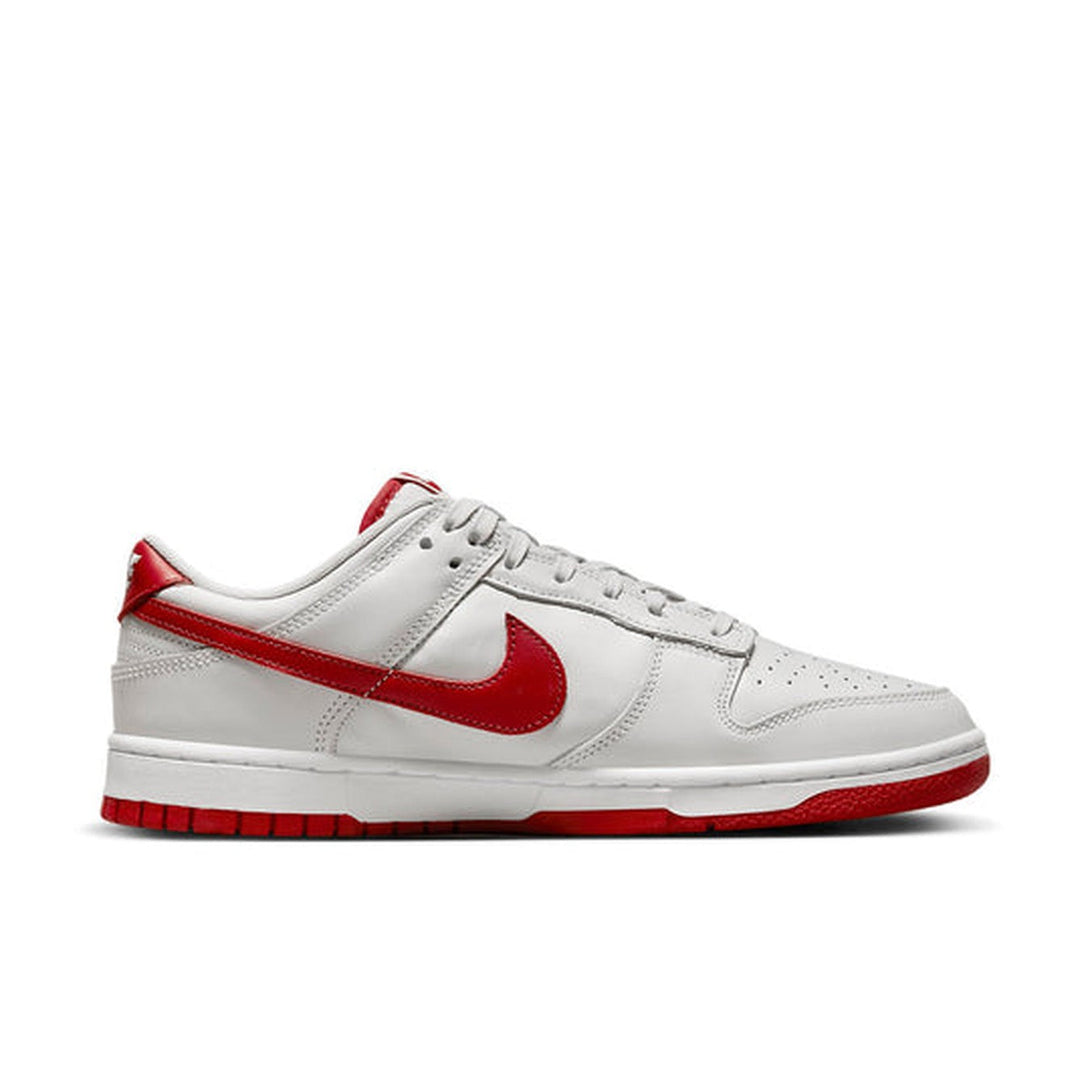 Nike Dunk Low 'Vast Grey Varsity Red'- Streetwear Fashion 950 - levefly.com