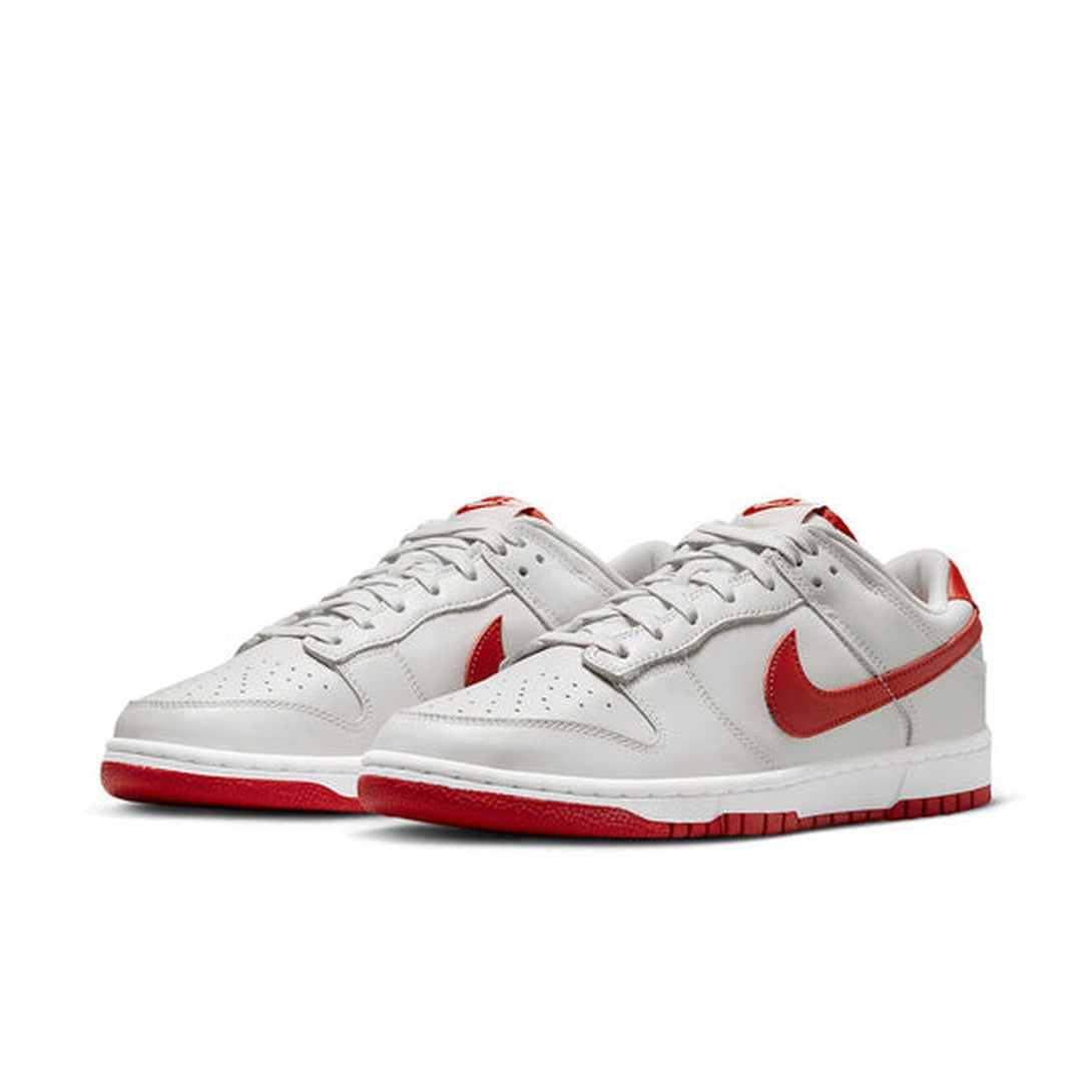 Nike Dunk Low 'Vast Grey Varsity Red'- Streetwear Fashion 950 - levefly.com