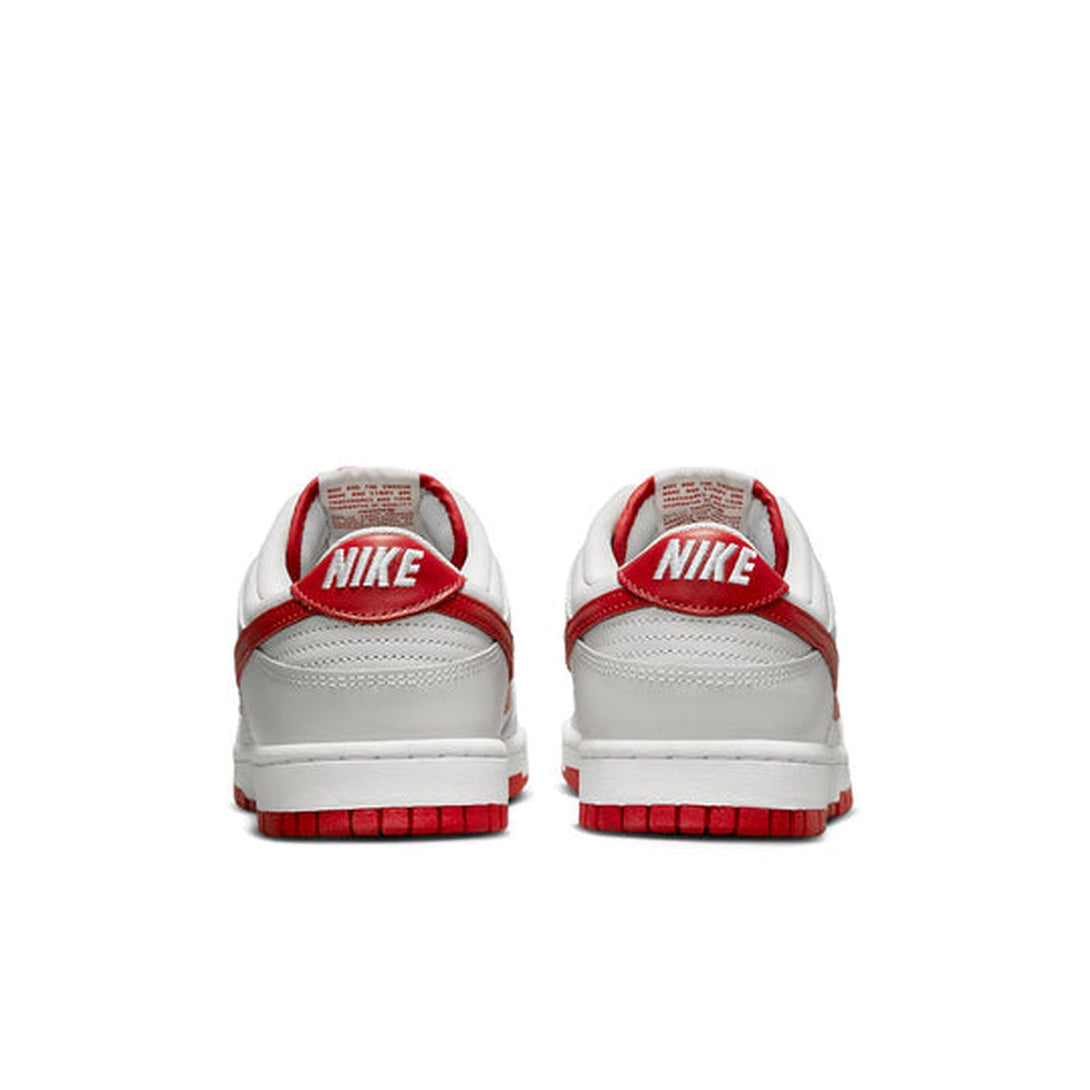 Nike Dunk Low 'Vast Grey Varsity Red'- Streetwear Fashion 950 - levefly.com