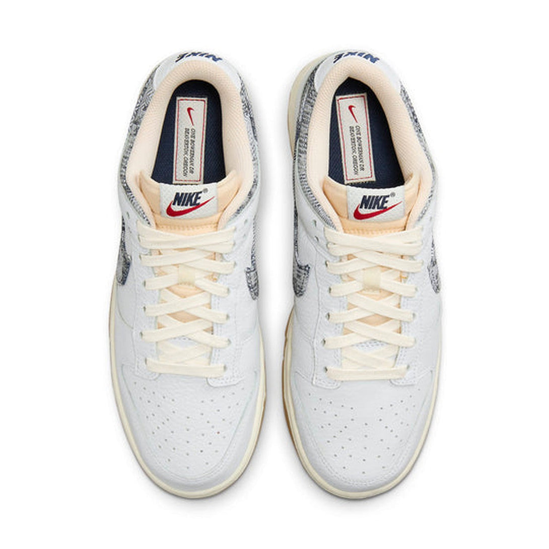 Nike Dunk Low 'Washed Denim'- Streetwear Fashion 950 - levefly.com