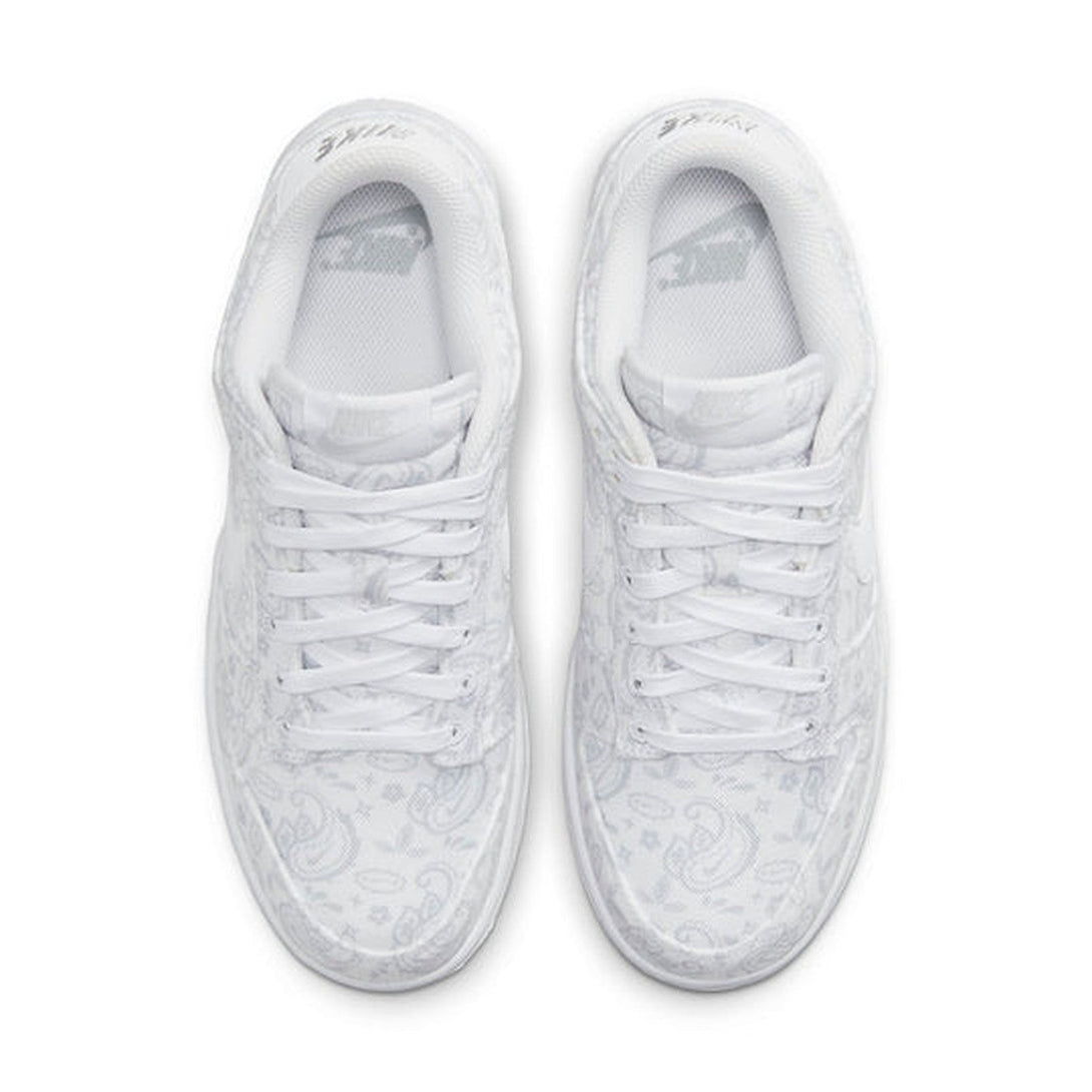 Nike Dunk Low 'White Paisley'- Streetwear Fashion 950 - levefly.com