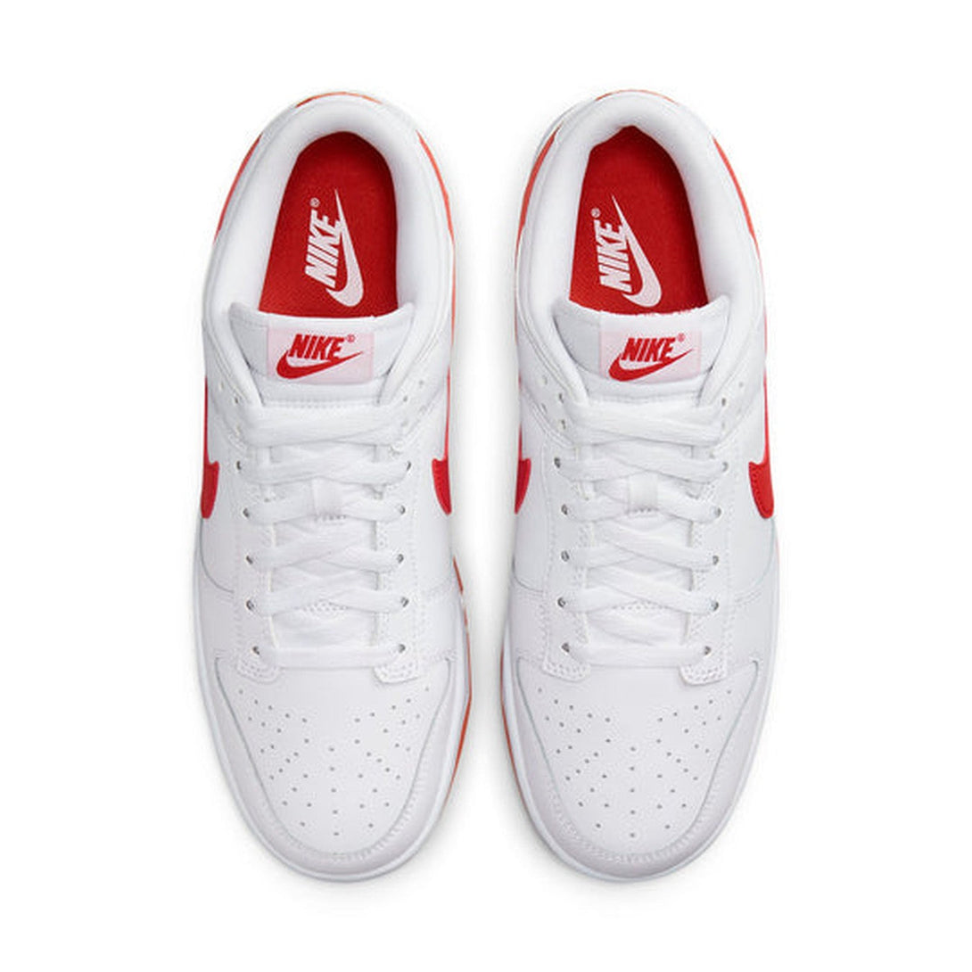 Nike Dunk Low 'White Picante Red'- Streetwear Fashion 950 - levefly.com