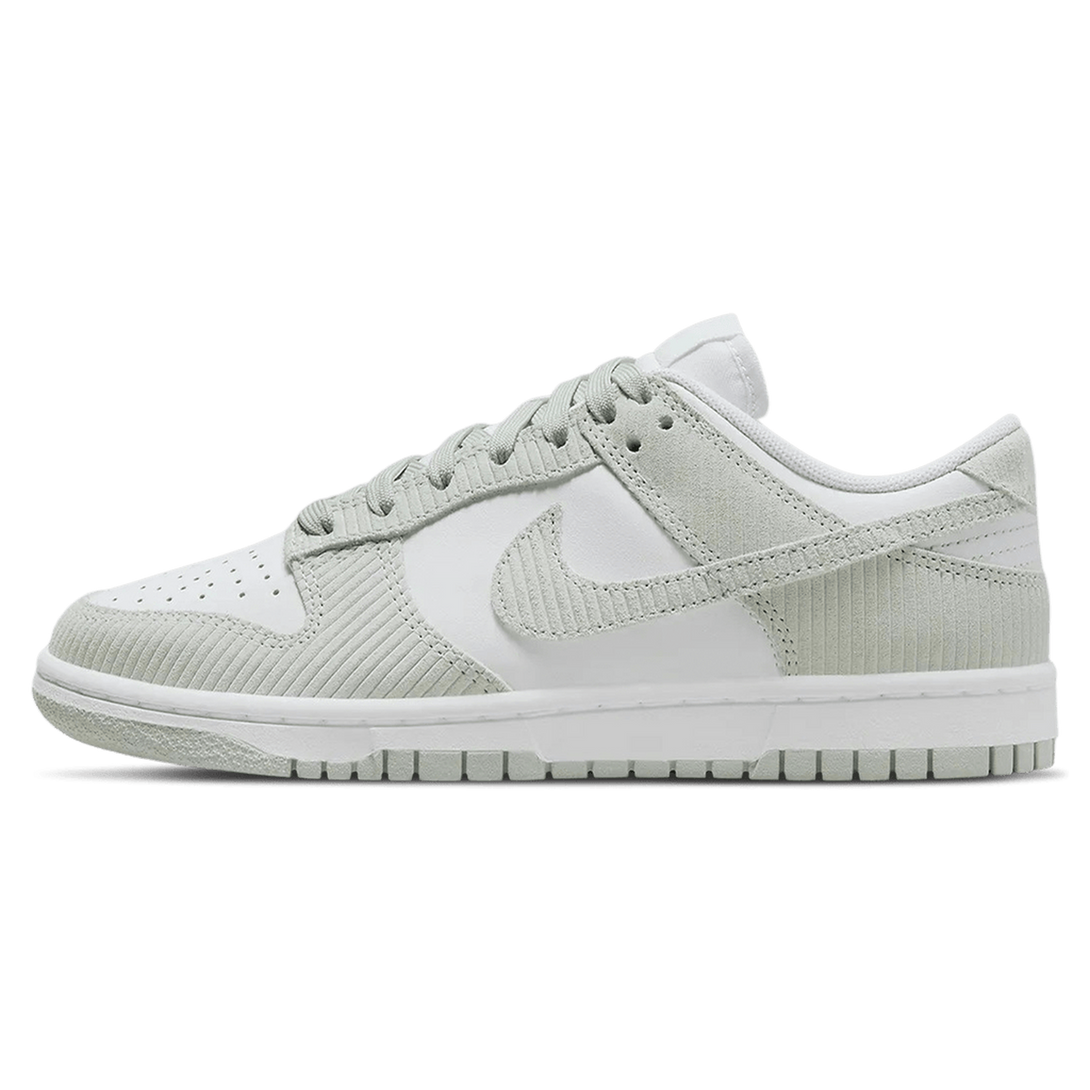 Nike Dunk Low Wmns 'Light Silver Corduroy'- Streetwear Fashion 950 - levefly.com