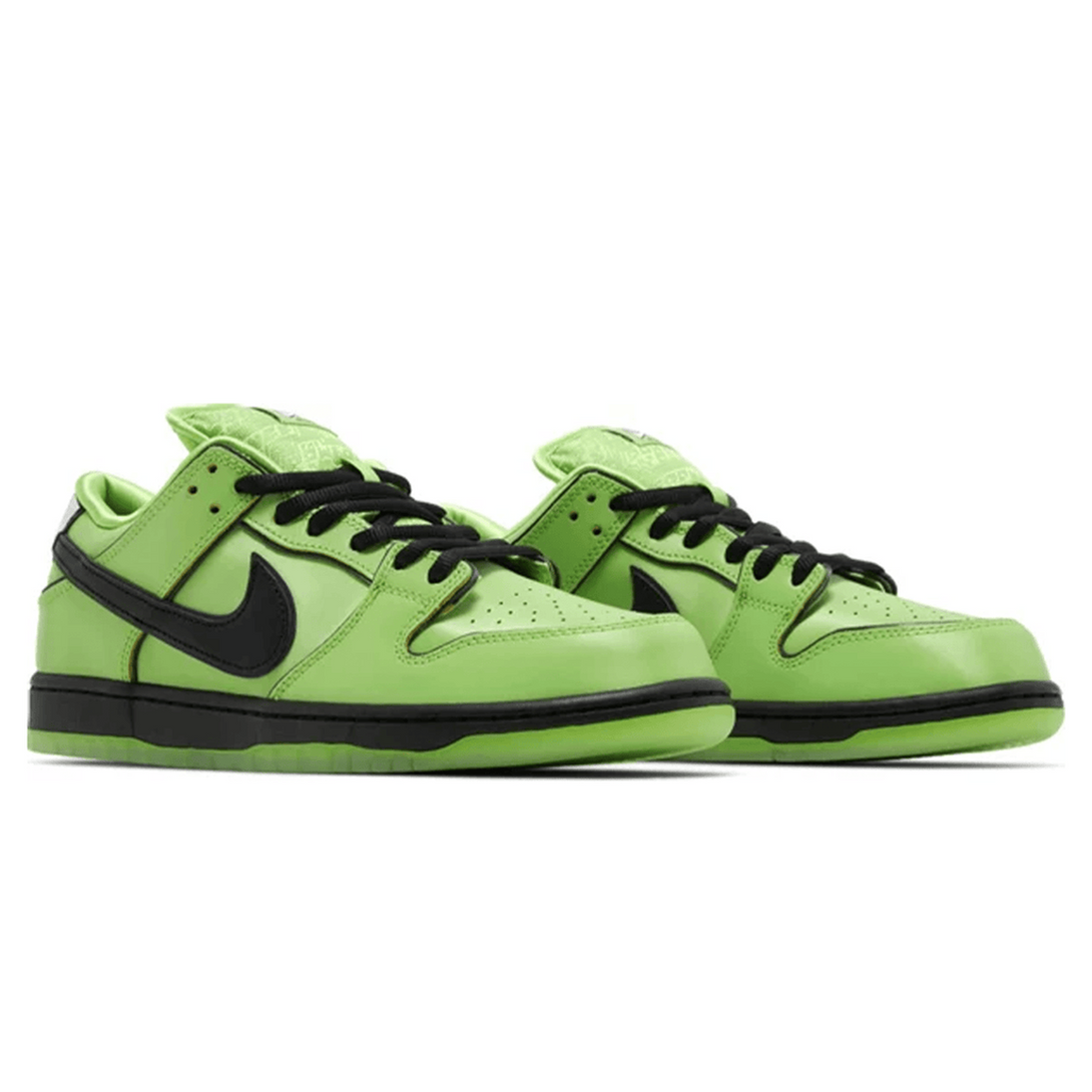 Nike Dunk SB Low x The Powerpuff Girls 'Buttercup'- Streetwear Fashion 950 - levefly.com