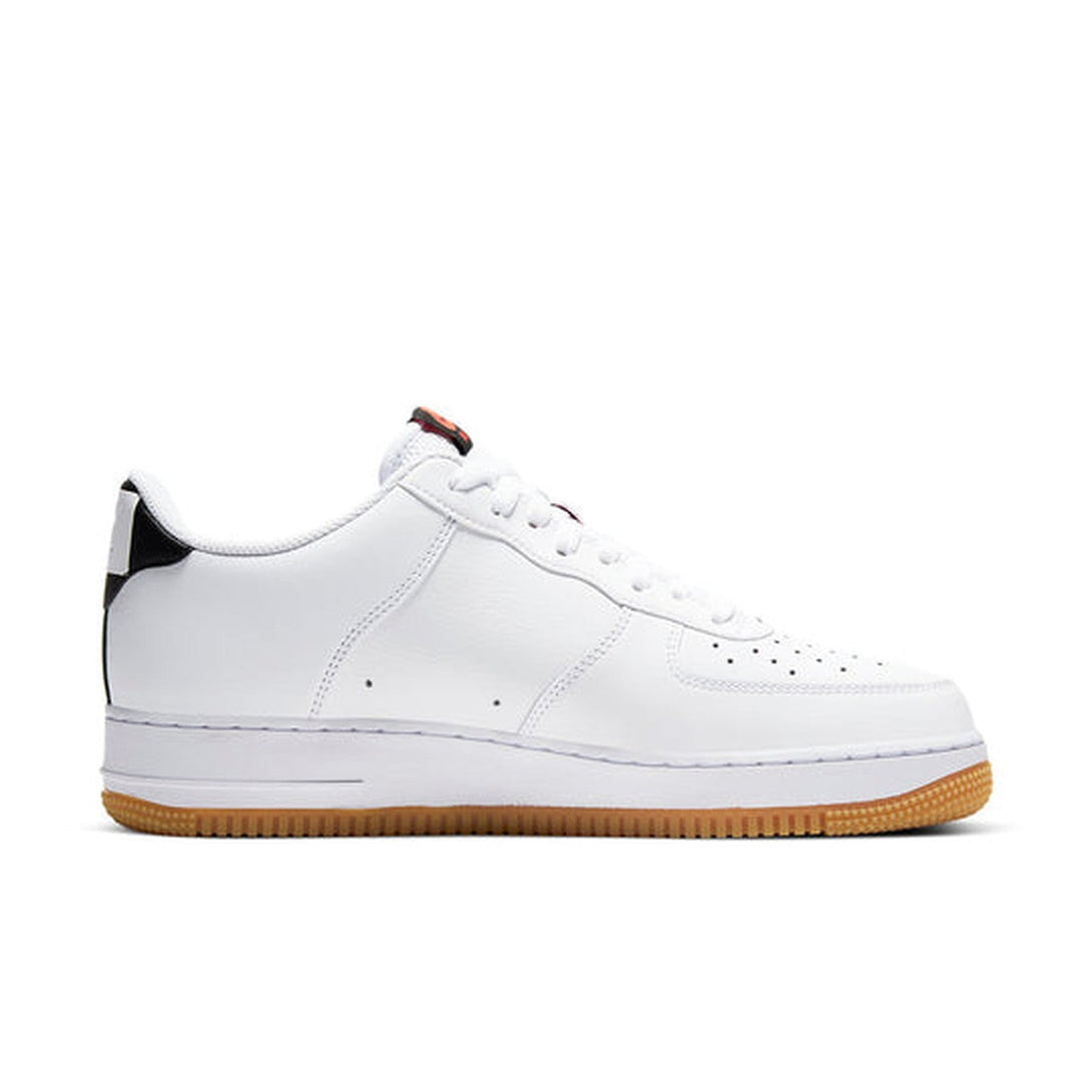 Nike NBA x Air Force 1 '07 LV8 'White Bright Crimson'- Streetwear Fashion 950 - levefly.com