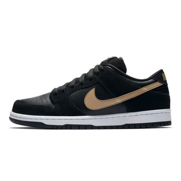 Nike SB Dunk Low Pro 'Metallic Gold'- Streetwear Fashion 950 - levefly.com