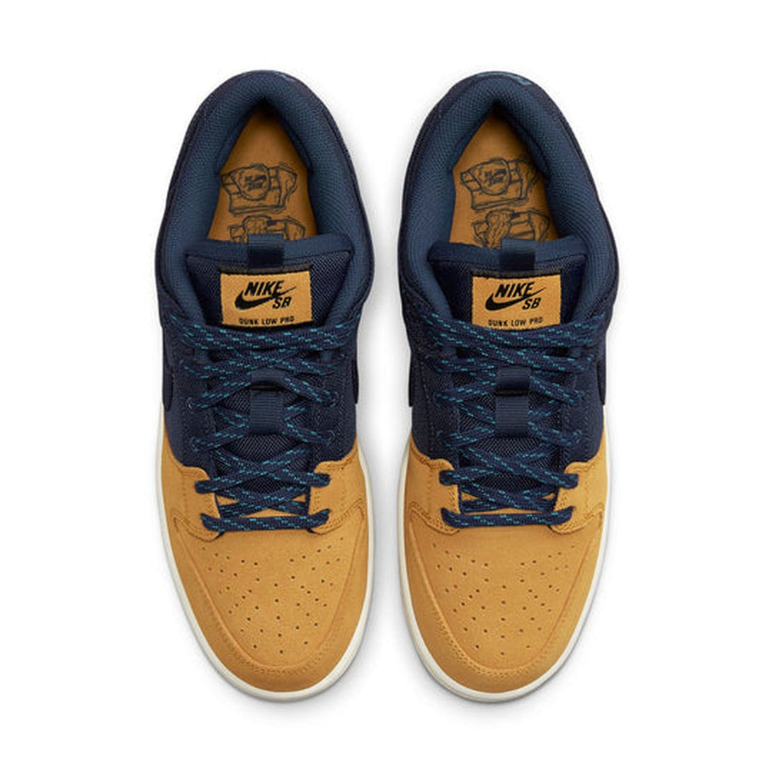 Nike SB Dunk Low Pro 'Midnight Navy Desert Ochre'- Streetwear Fashion 950 - levefly.com