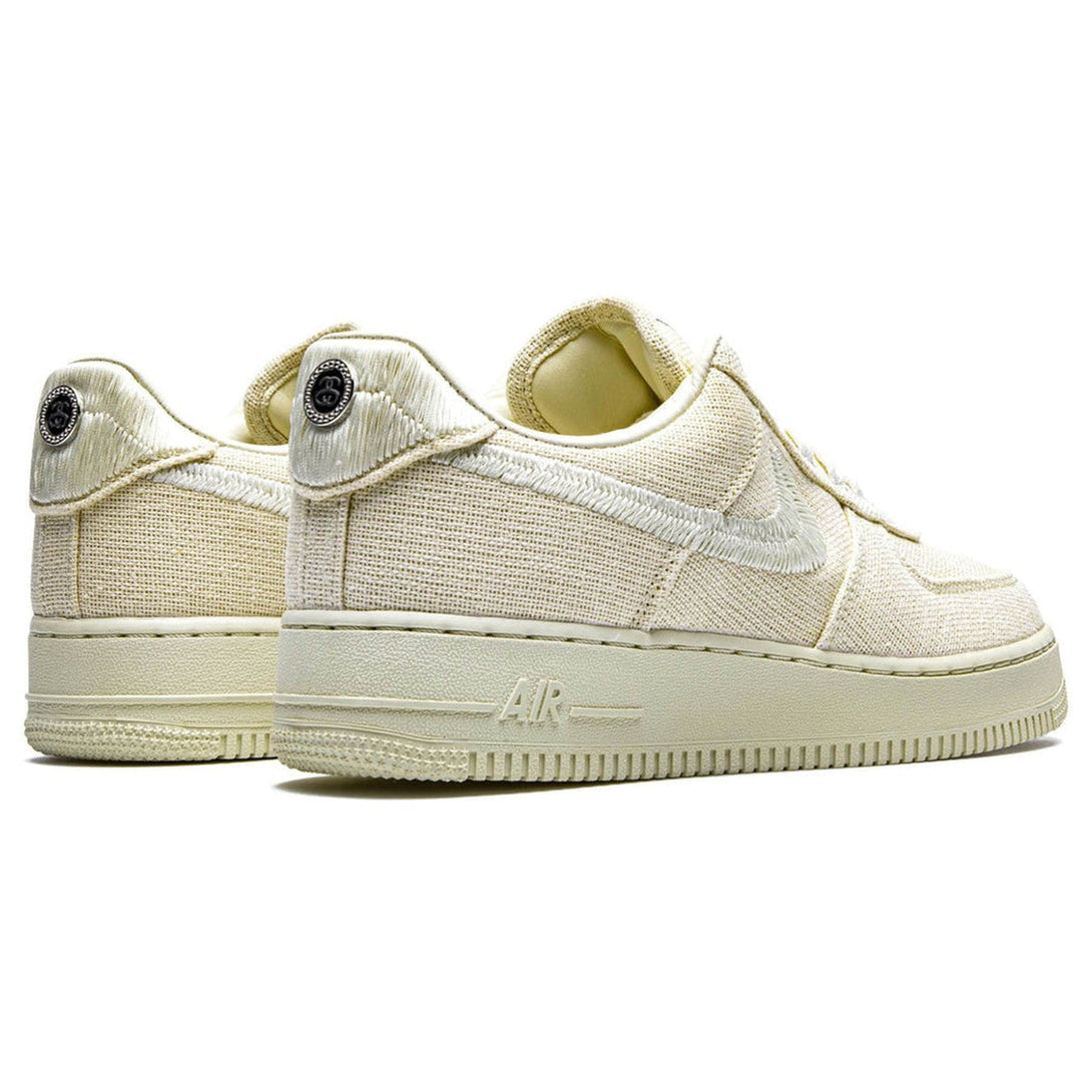 Nike Stussy x Air Force 1 Low 'Fossil'- Streetwear Fashion 950 - levefly.com