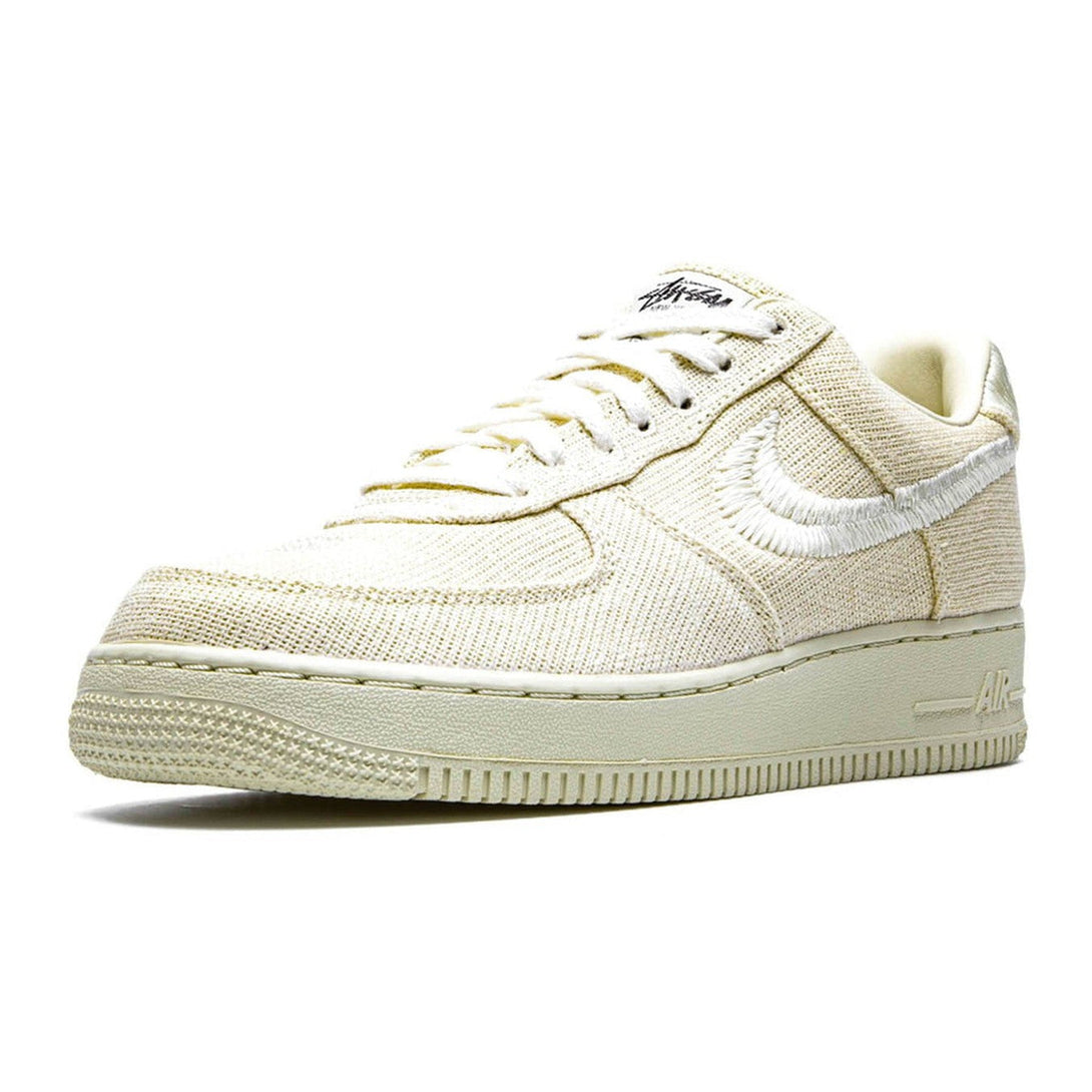 Nike Stussy x Air Force 1 Low 'Fossil'- Streetwear Fashion 950 - levefly.com