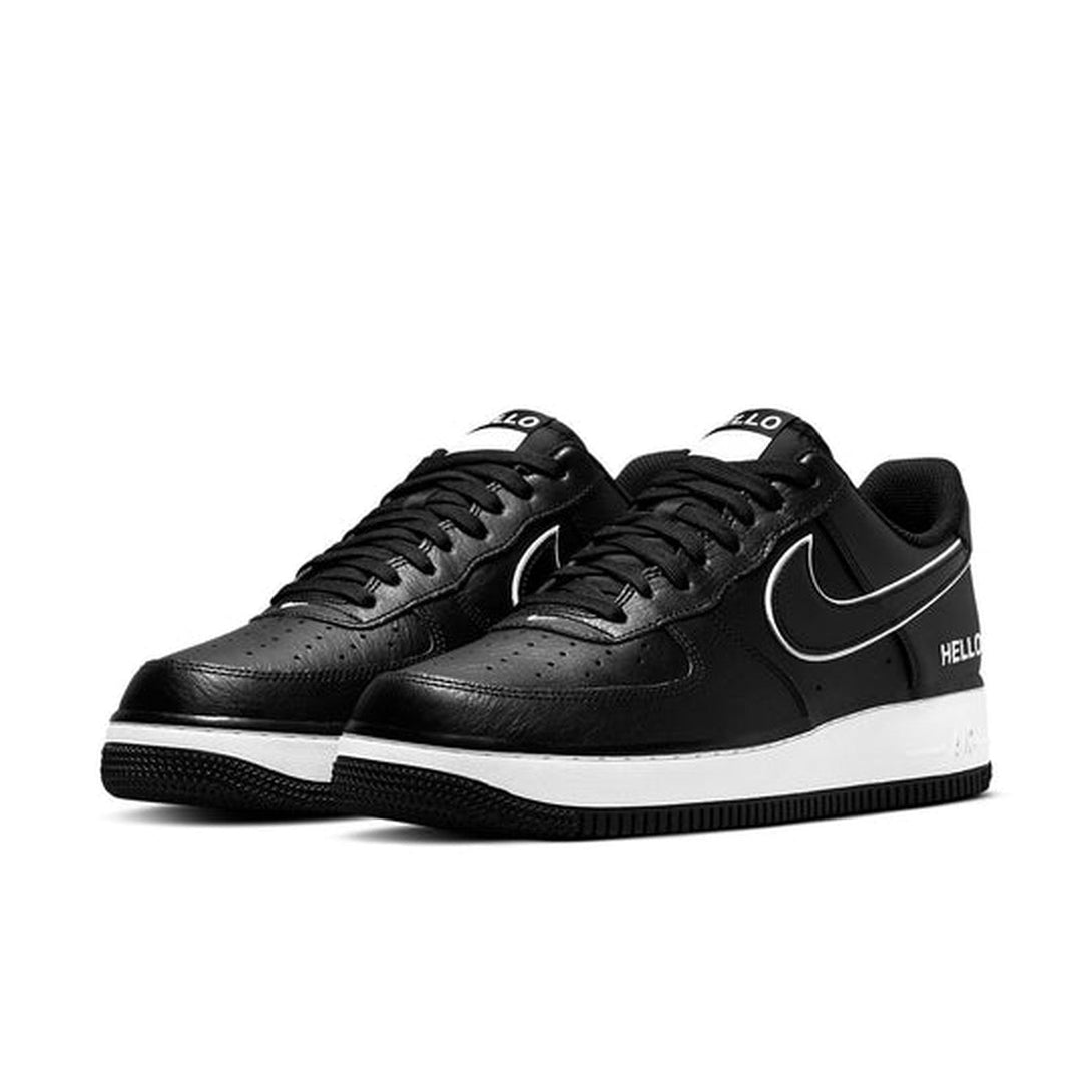 Nike Urbanstar x Air Force 1 '07 LX 'HELLO Pack - Black'- Streetwear Fashion 950 - levefly.com