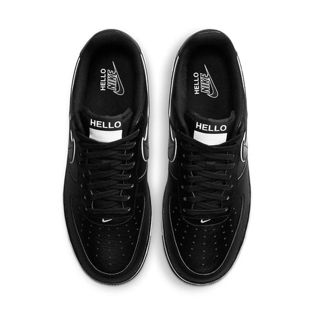 Nike Urbanstar x Air Force 1 '07 LX 'HELLO Pack - Black'- Streetwear Fashion 950 - levefly.com