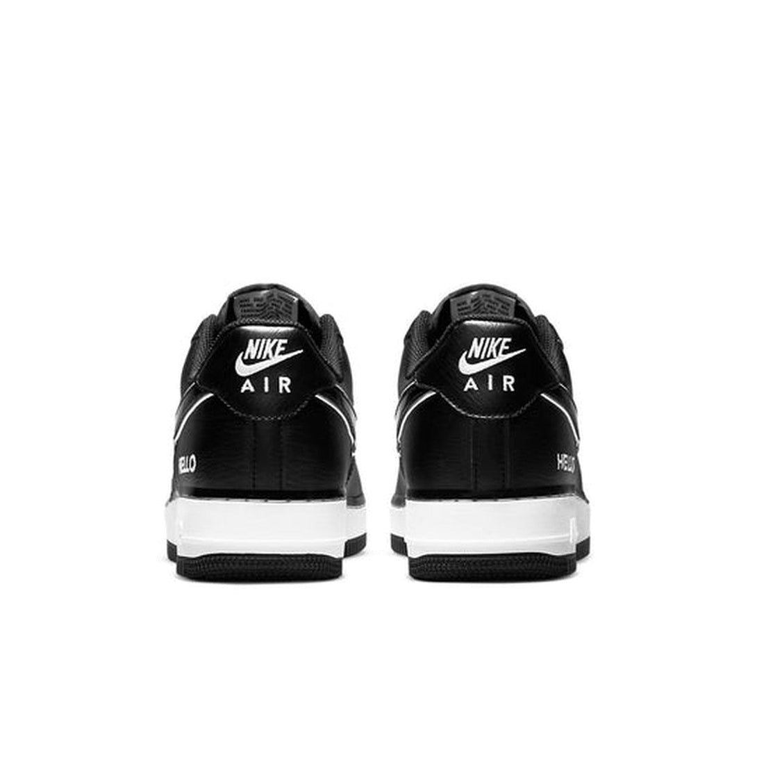 Nike Urbanstar x Air Force 1 '07 LX 'HELLO Pack - Black'- Streetwear Fashion 950 - levefly.com