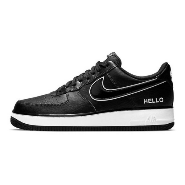 Nike Urbanstar x Air Force 1 '07 LX 'HELLO Pack - Black'- Streetwear Fashion 950 - levefly.com