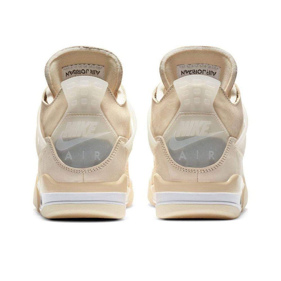 OFF-WHITE x Wmns Air Jordan 4 SP 'Sail'- Streetwear Fashion 950 - levefly.com