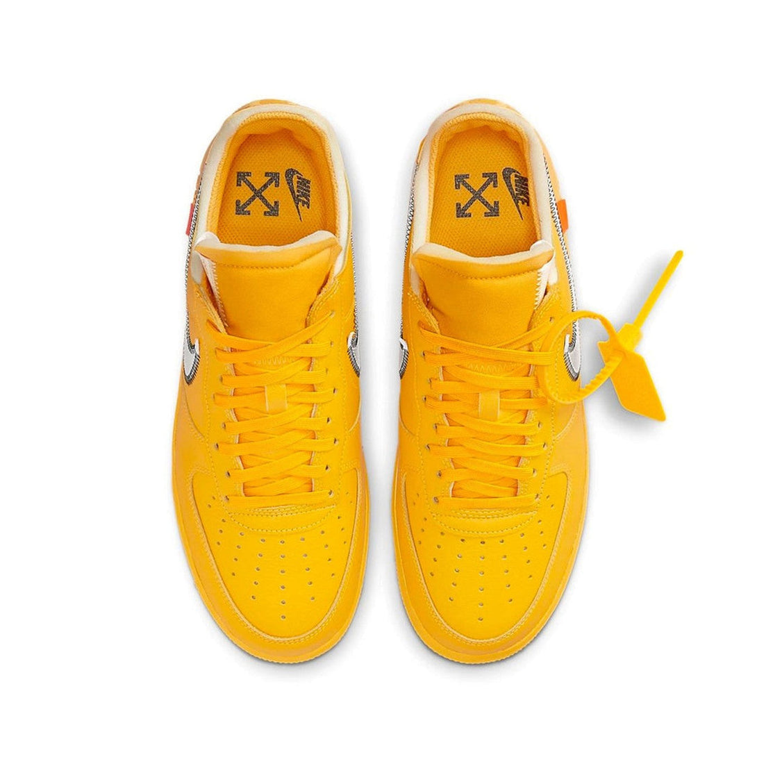 Off-White x Nike Air Force 1 Low ‘Lemonade’- Streetwear Fashion 950 - levefly.com