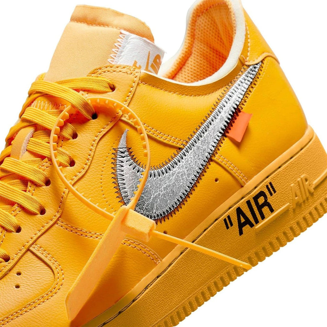 Off-White x Nike Air Force 1 Low ‘Lemonade’- Streetwear Fashion 950 - levefly.com