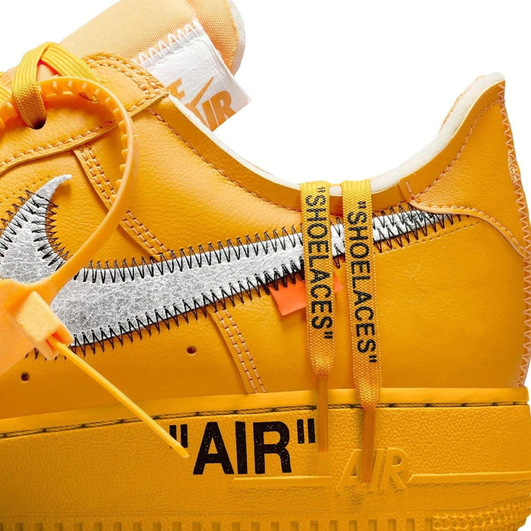 Off-White x Nike Air Force 1 Low ‘Lemonade’- Streetwear Fashion 950 - levefly.com