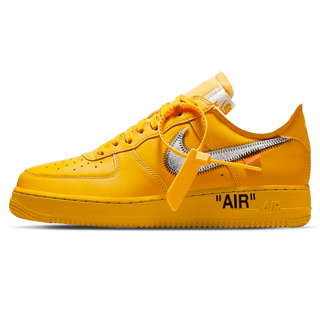 Off-White x Nike Air Force 1 Low ‘Lemonade’- Streetwear Fashion 950 - levefly.com