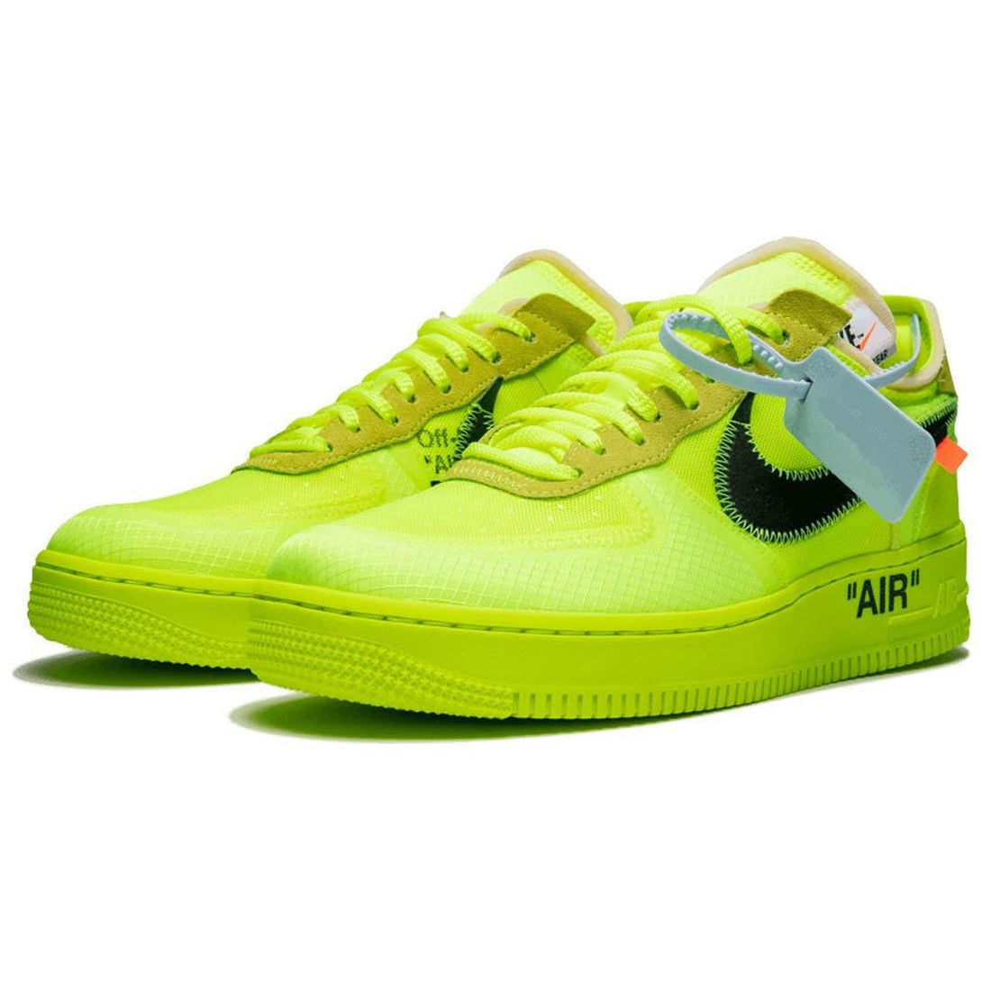 Off-White x Nike Air Force 1 Volt- Streetwear Fashion 950 - levefly.com