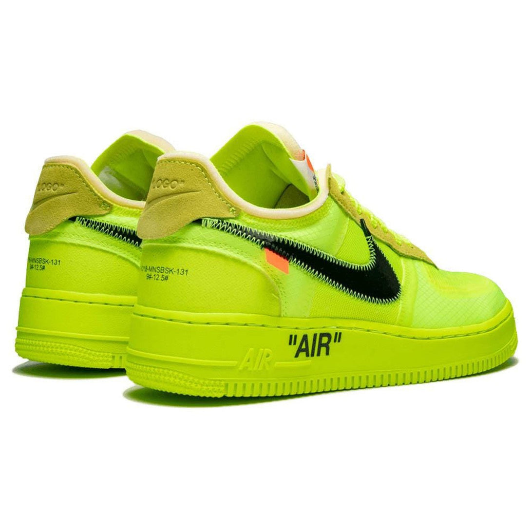 Off-White x Nike Air Force 1 Volt- Streetwear Fashion 950 - levefly.com