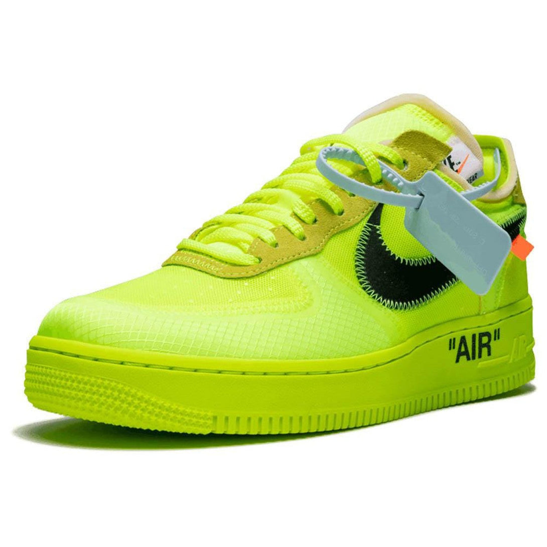 Off-White x Nike Air Force 1 Volt- Streetwear Fashion 950 - levefly.com