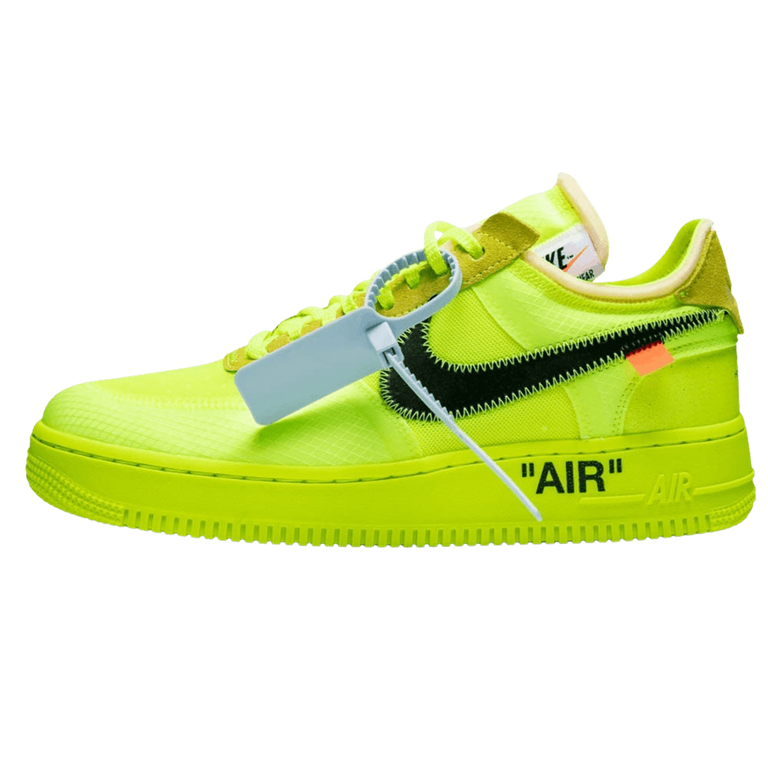 Off-White x Nike Air Force 1 Volt- Streetwear Fashion 950 - levefly.com