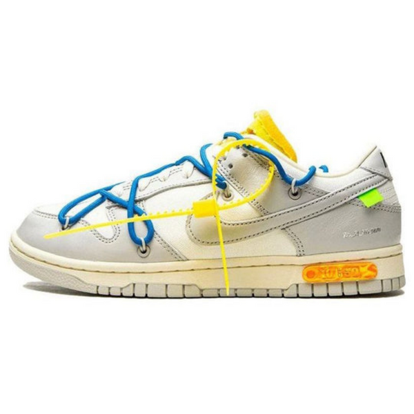 Off-White x Nike Dunk Low 'Lot 10 of 50'- Streetwear Fashion 950 - levefly.com