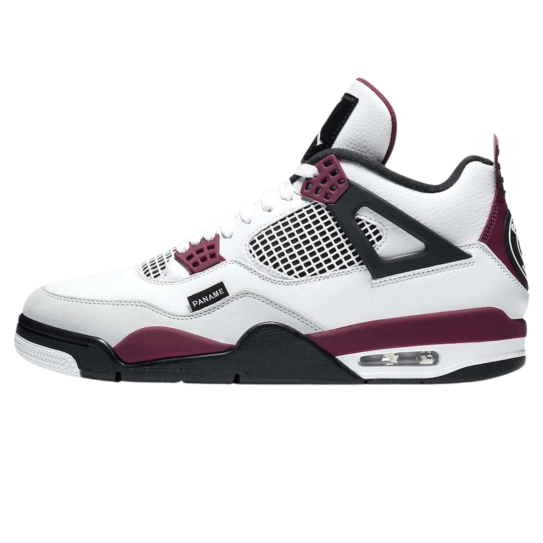 Paris Saint-Germain x Air Jordan 4 Retro 'Bordeaux'- Streetwear Fashion 950 - levefly.com