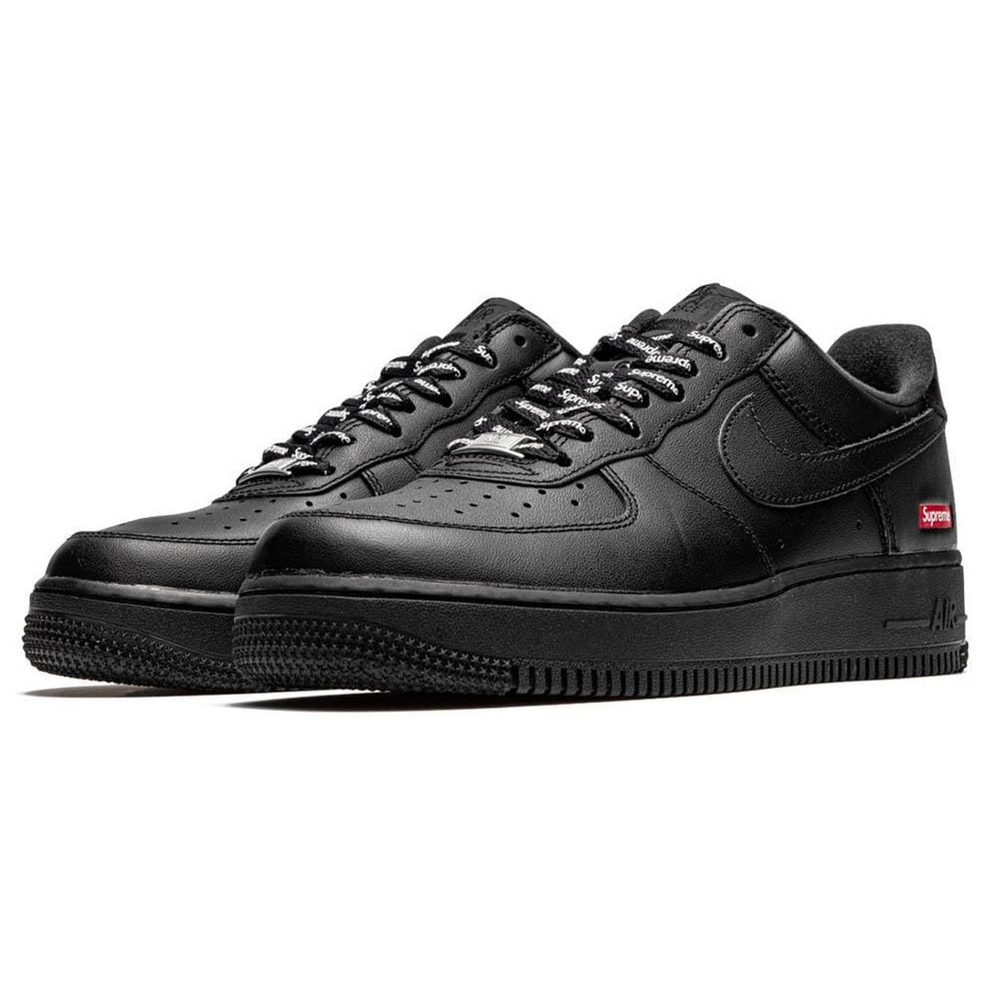 Supreme x Nike Air Force 1 Low 'Box Logo - Black'- Streetwear Fashion 950 - levefly.com