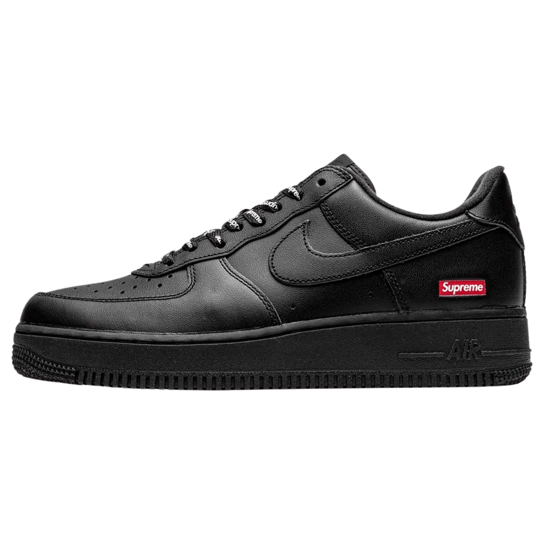 Supreme x Nike Air Force 1 Low 'Box Logo - Black'- Streetwear Fashion 950 - levefly.com