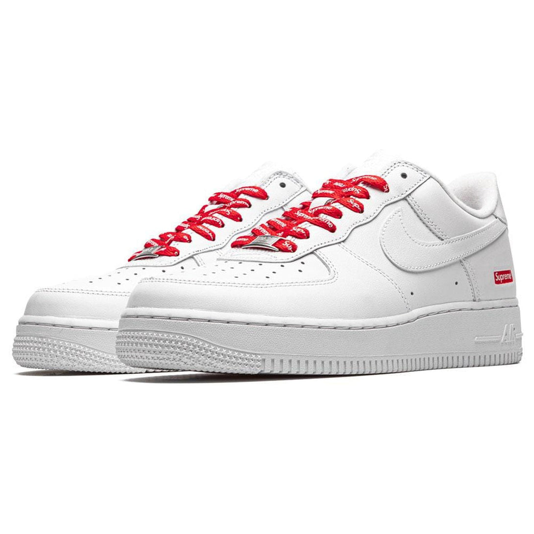 Supreme x Nike Air Force 1 Low 'Box Logo - White'- Streetwear Fashion 950 - levefly.com