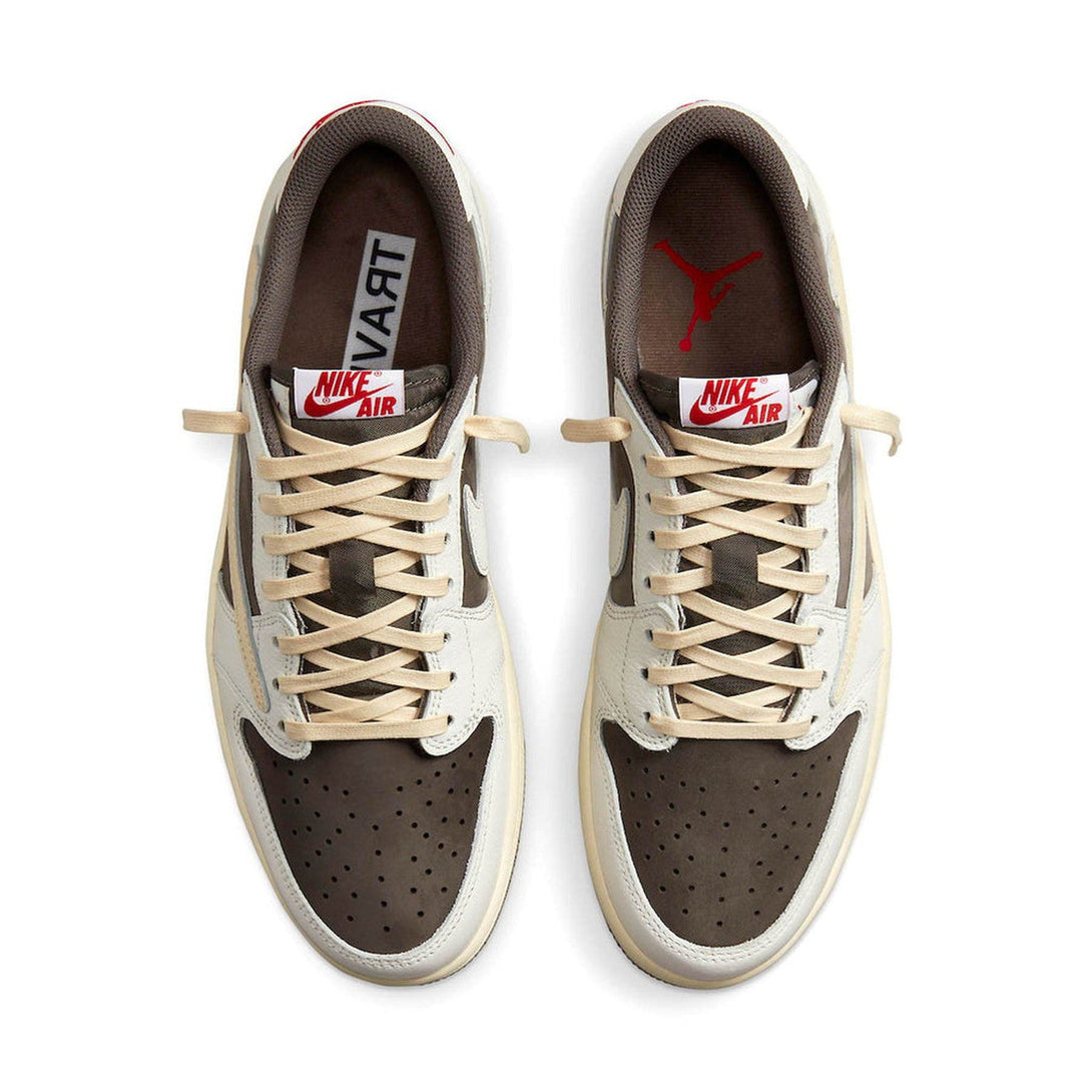 Travis Scott x Air Jordan 1 Low OG 'Reverse Mocha'- Streetwear Fashion 950 - levefly.com