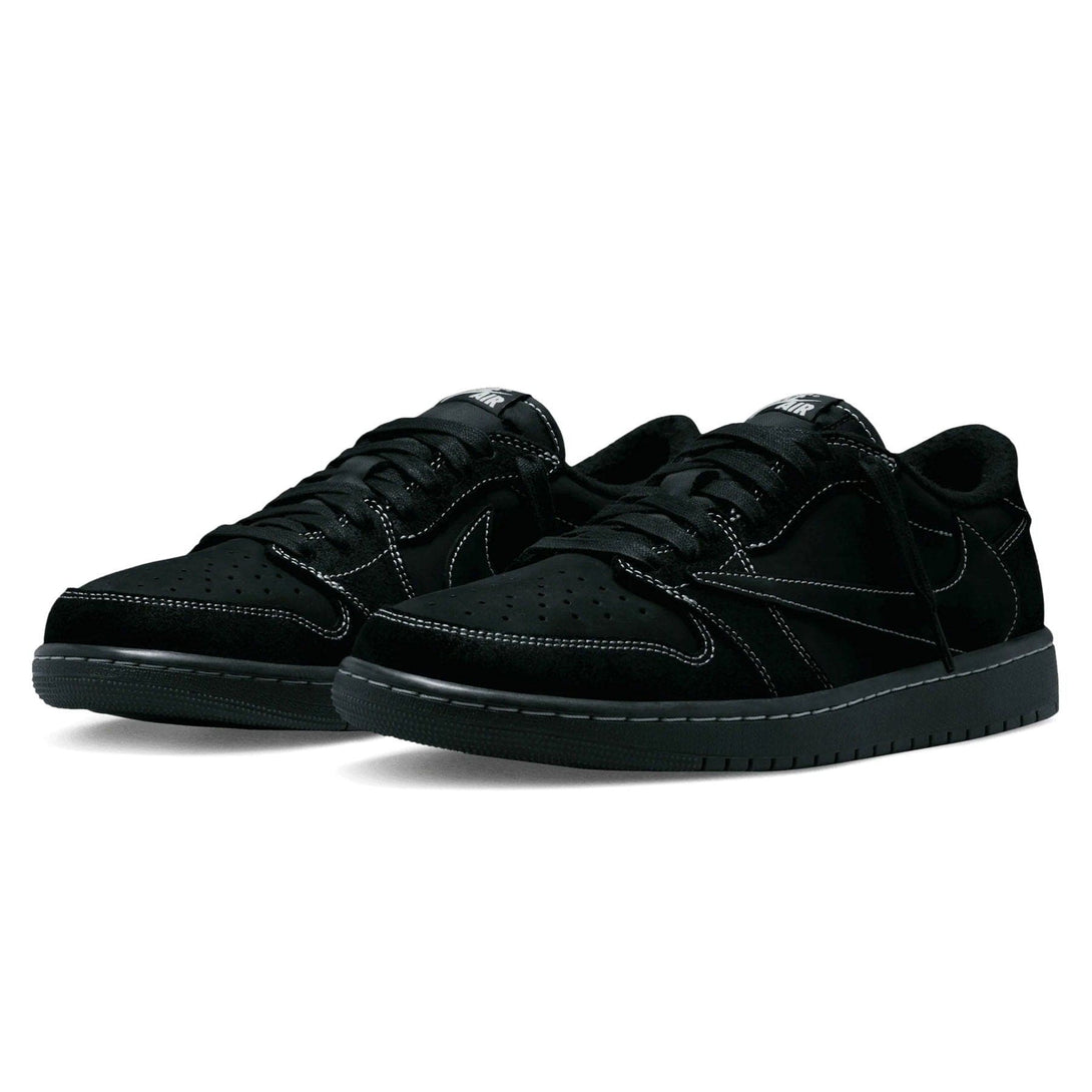 Travis Scott x Air Jordan 1 Low OG SP 'Black Phantom'- Streetwear Fashion 950 - levefly.com